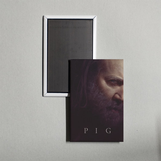 Pig Mini Movie Fridge Magnet