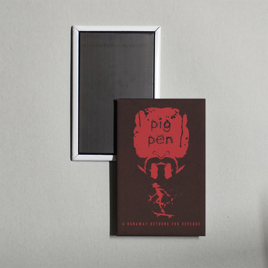Pig Pen Mini Movie Fridge Magnet