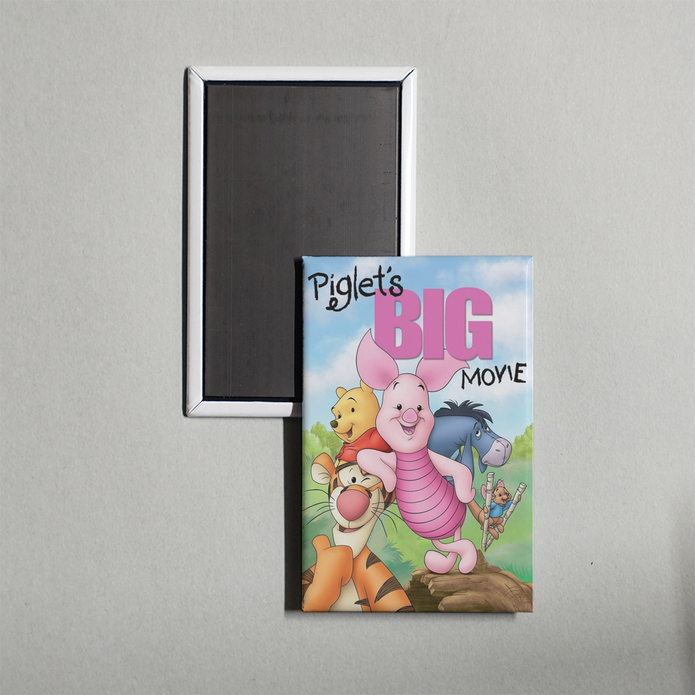 Piglet's Big Movie Mini Movie Fridge Magnet