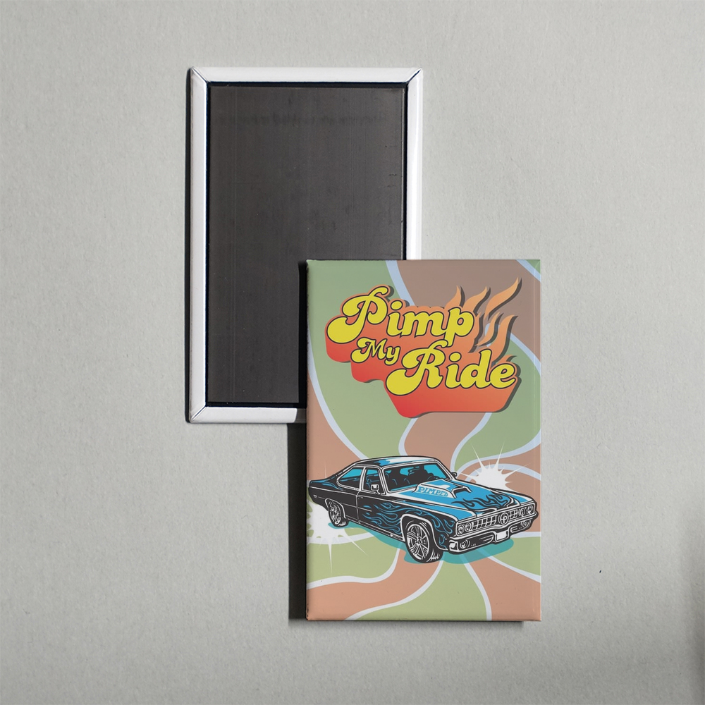 Pimp My Ride TV Show Fridge Magnet