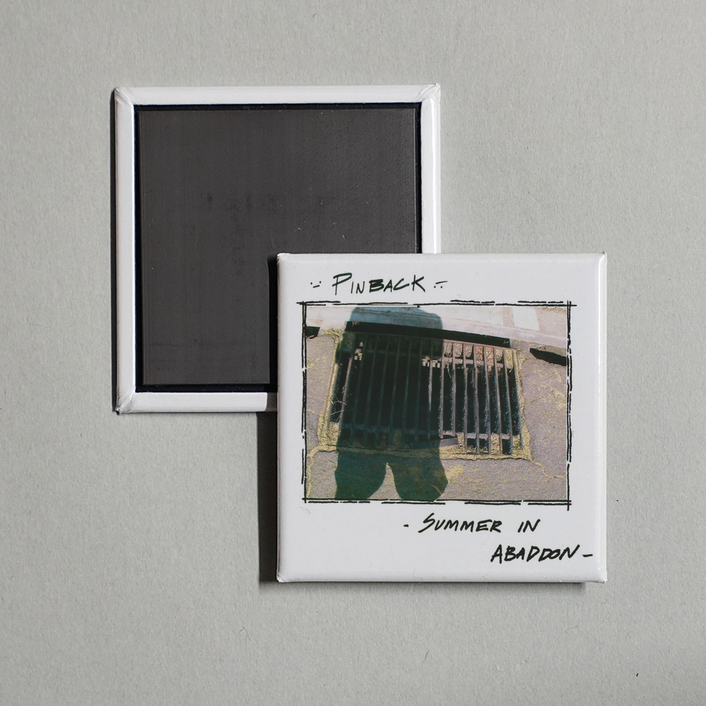 Pinback - Summer in Abaddon Album Cover Fridge Magnet