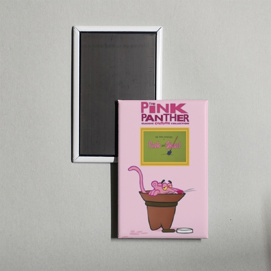 Pink and Shovel Mini Movie Fridge Magnet