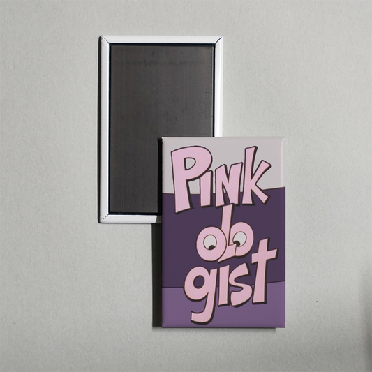 Pinkologist Mini Movie Fridge Magnet