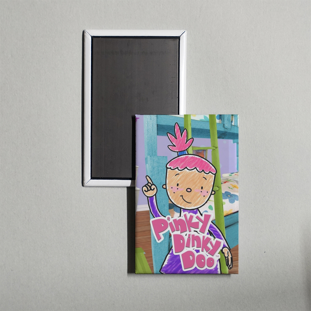Pinky Dinky Doo TV Show Fridge Magnet