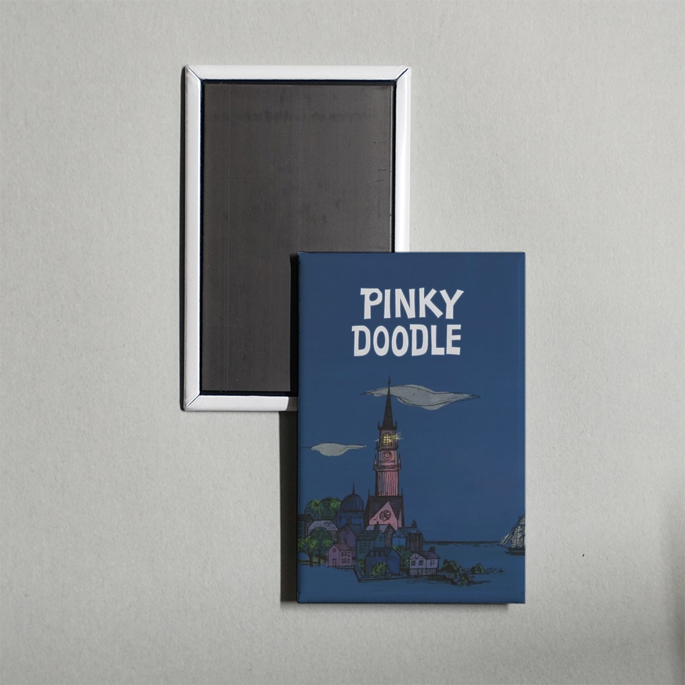 Pinky Doodle Mini Movie Fridge Magnet