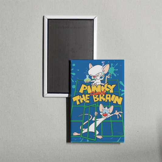 Pinky and the Brain TV Show Fridge Magnet