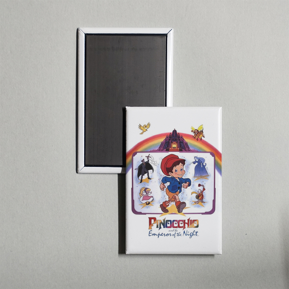 Pinocchio and the Emperor of the Night Mini Movie Fridge Magnet