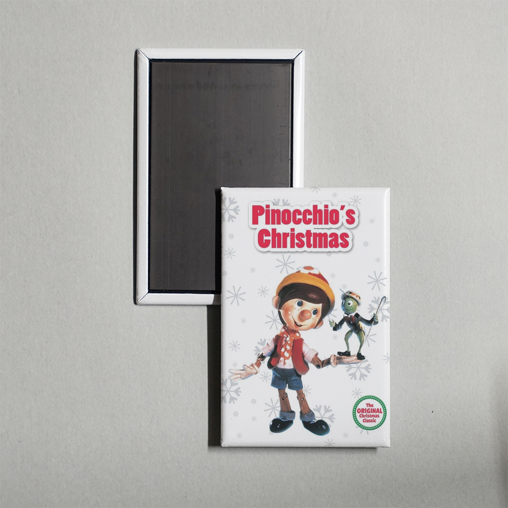 Pinocchio's Christmas Mini Movie Fridge Magnet