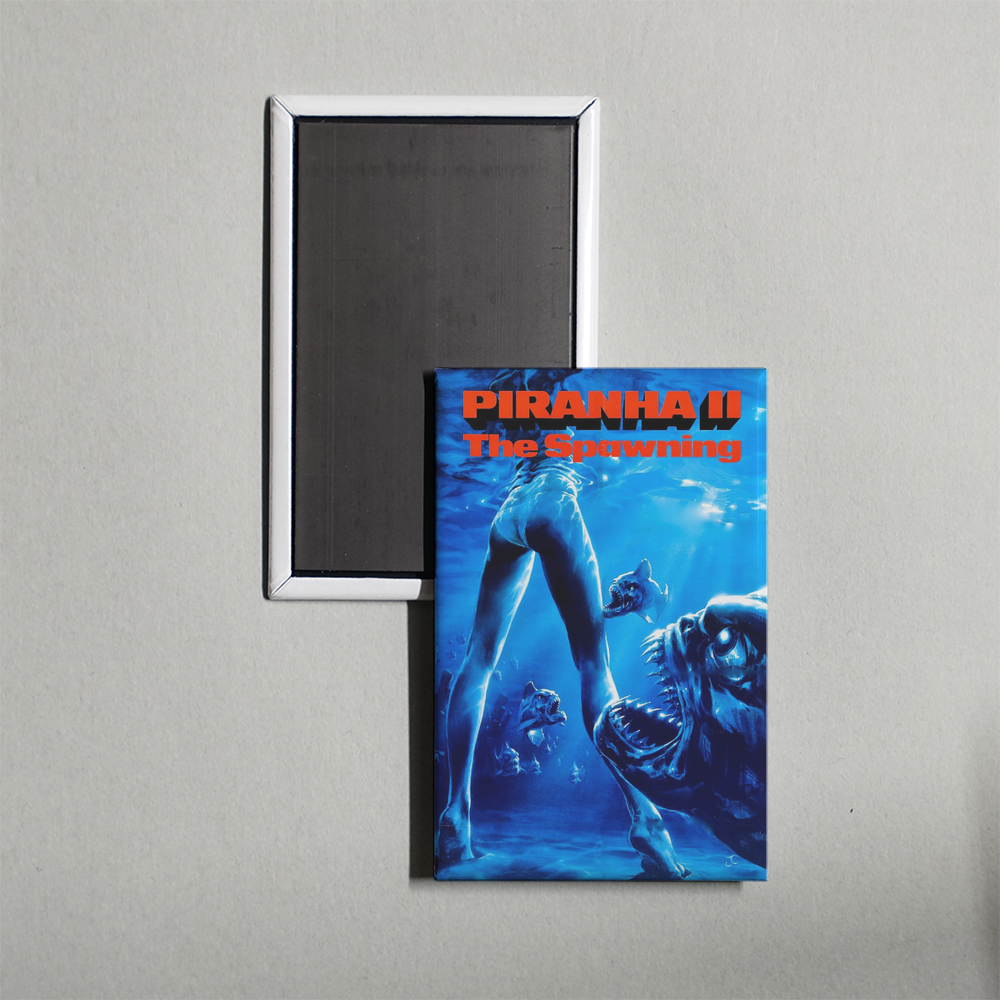 Piranha II The Spawning Mini Movie Fridge Magnet