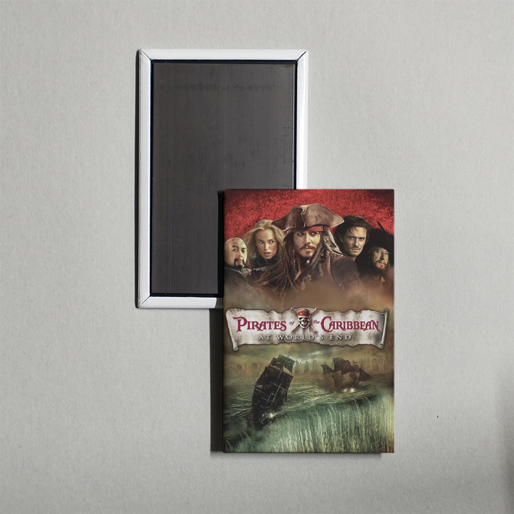 Pirates of the Caribbean At World's End Mini Movie Fridge Magnet