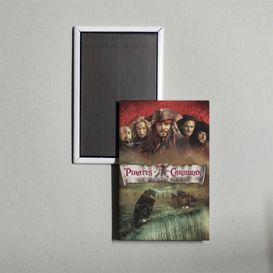 Pirates of the Caribbean At World's End Mini Movie Fridge Magnet