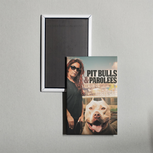 Pit Bulls and Parolees TV Show Fridge Magnet