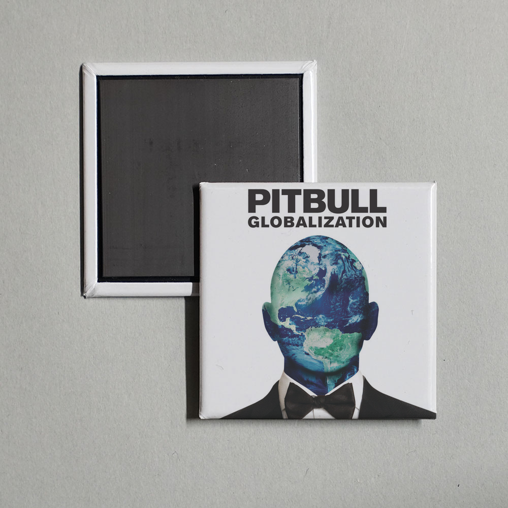 Pitbull - Globalization Album Cover Fridge Magnet