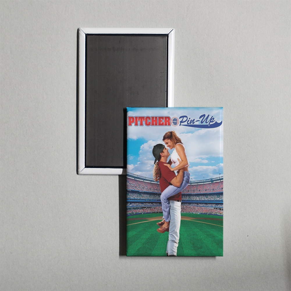 Pitcher and the Pin-Up Mini Movie Fridge Magnet