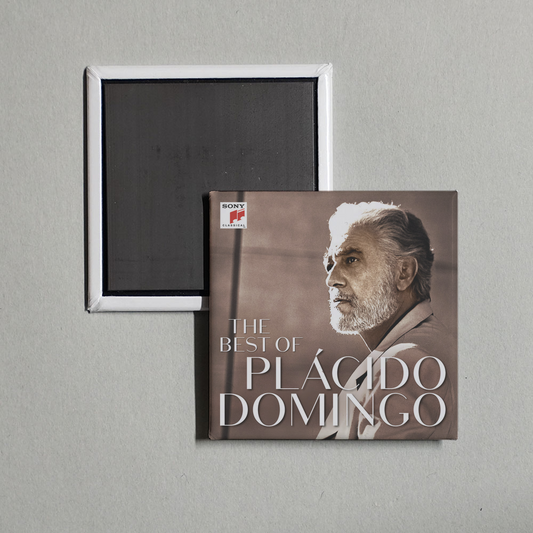 Plácido Domingo - The Best of Plácido Domingo Album Cover Fridge Magnet