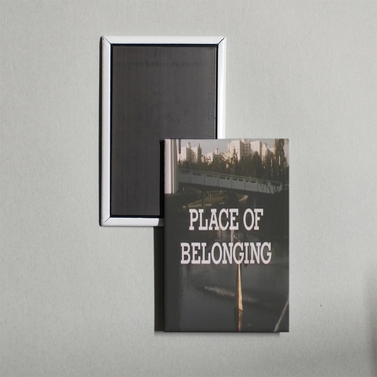 Place of Belonging Mini Movie Fridge Magnet