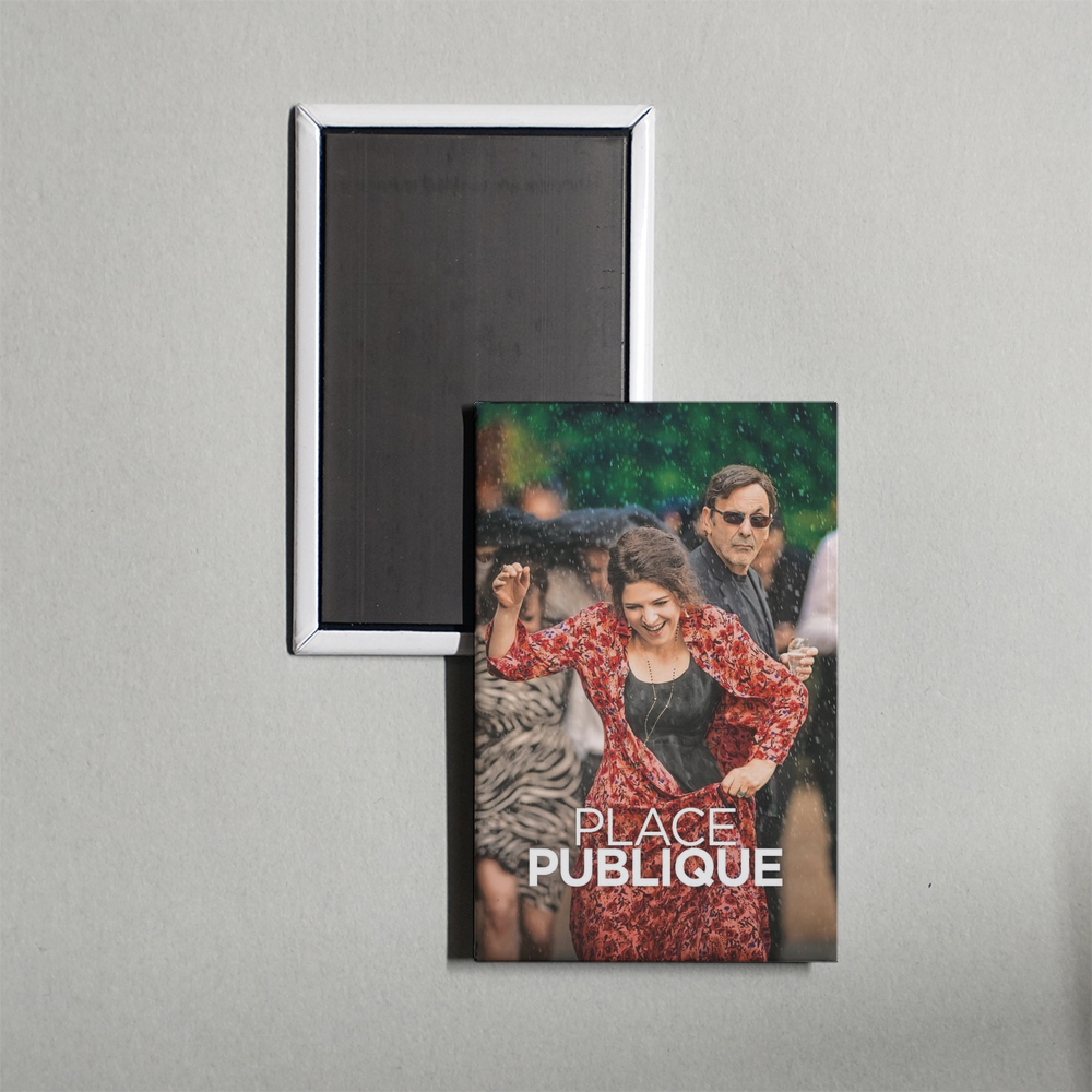 Place publique Mini Movie Fridge Magnet
