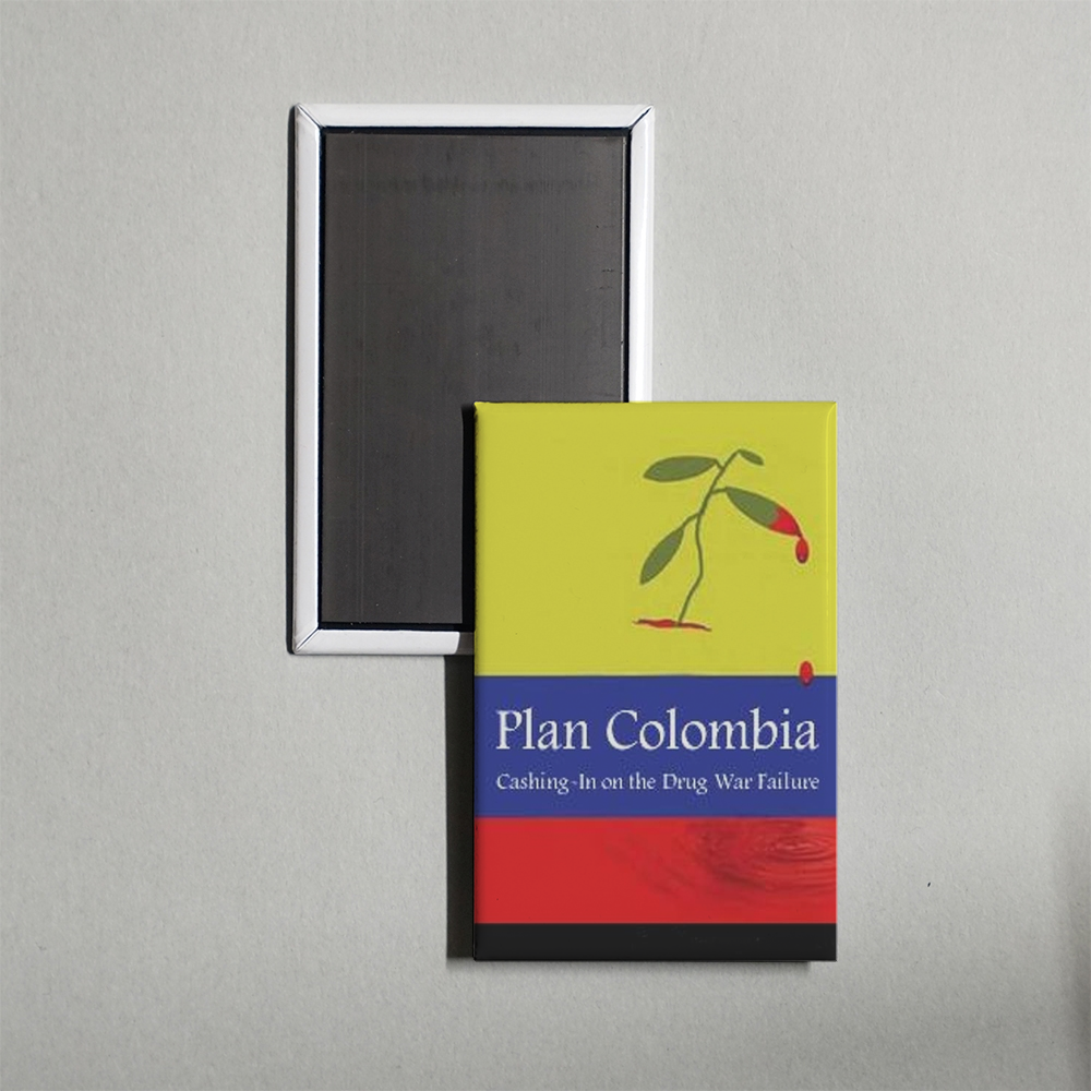 Plan Colombia Cashing In on the Drug War Failure Mini Movie Fridge Magnet
