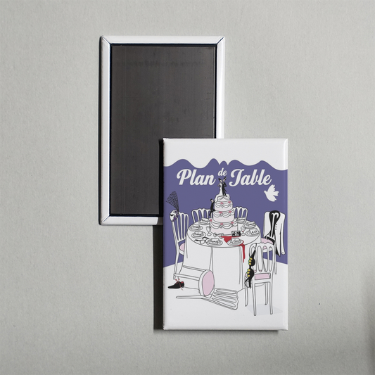 Plan de table Mini Movie Fridge Magnet