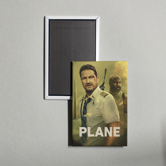 Plane Mini Movie Fridge Magnet