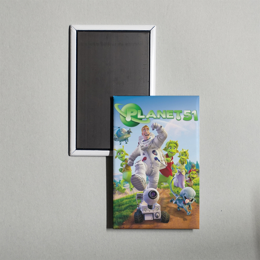 Planet 51 Mini Movie Fridge Magnet