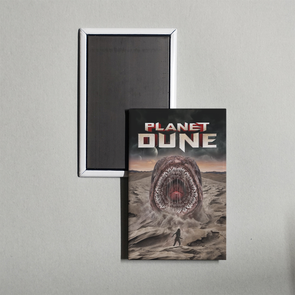 Planet Dune Mini Movie Fridge Magnet