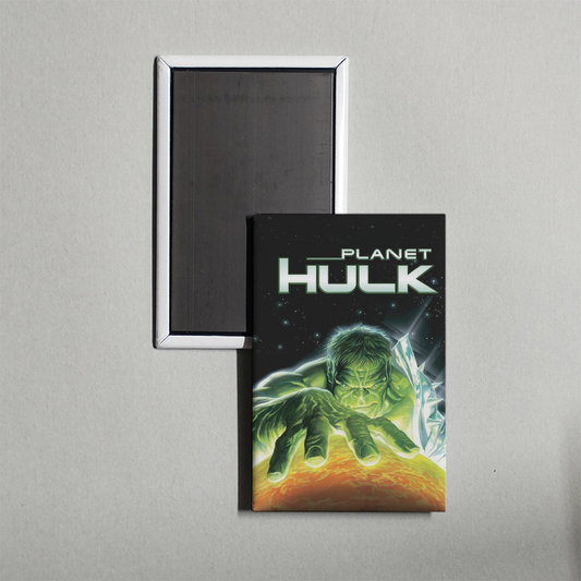 Planet Hulk Mini Movie Fridge Magnet
