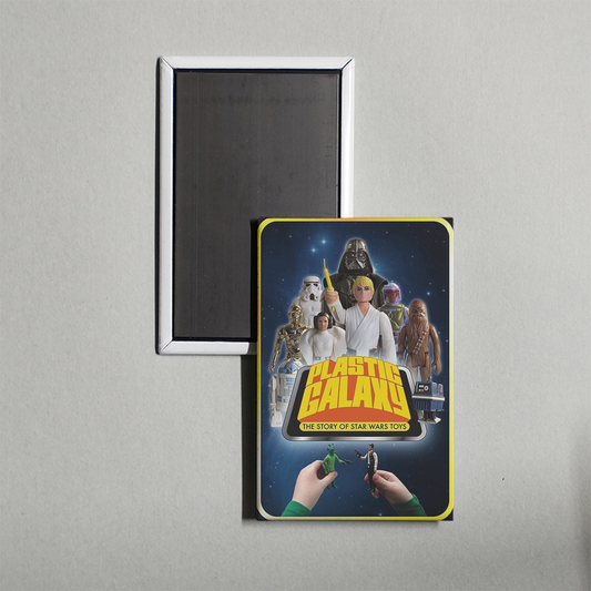 Plastic Galaxy The Story of Star Wars Toys Mini Movie Fridge Magnet