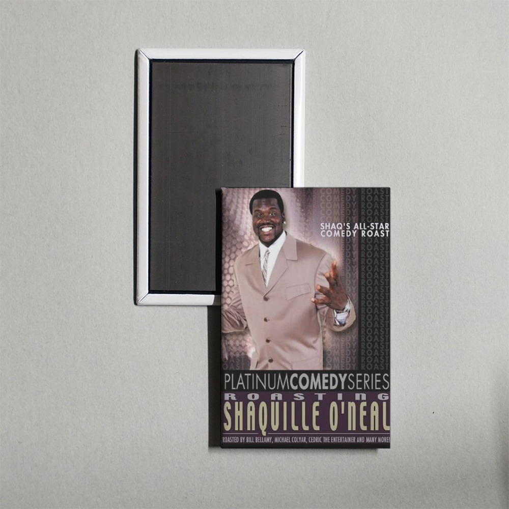 Platinum Comedy Series Roasting Shaquille O'Neal Mini Movie Fridge Magnet