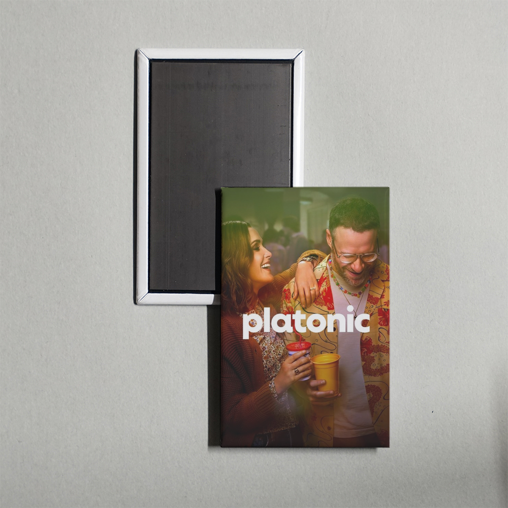 Platonic TV Show Fridge Magnet
