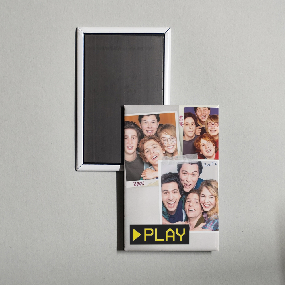 Play Mini Movie Fridge Magnet