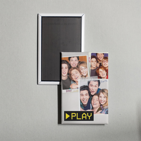 Play Mini Movie Fridge Magnet