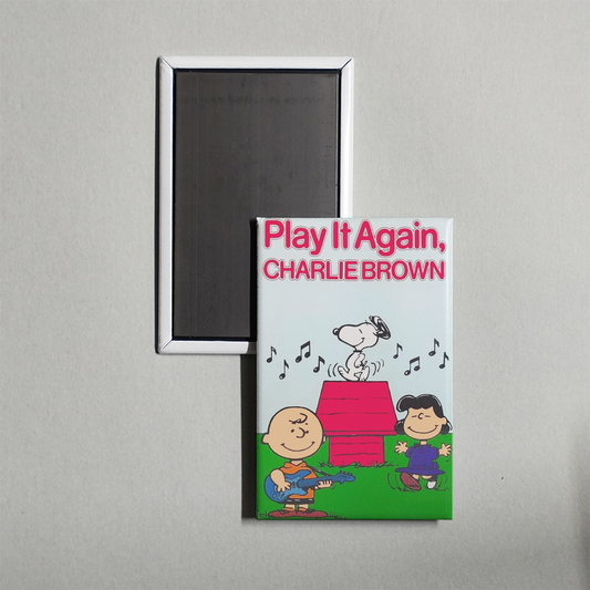 Play It Again, Charlie Brown Mini Movie Fridge Magnet