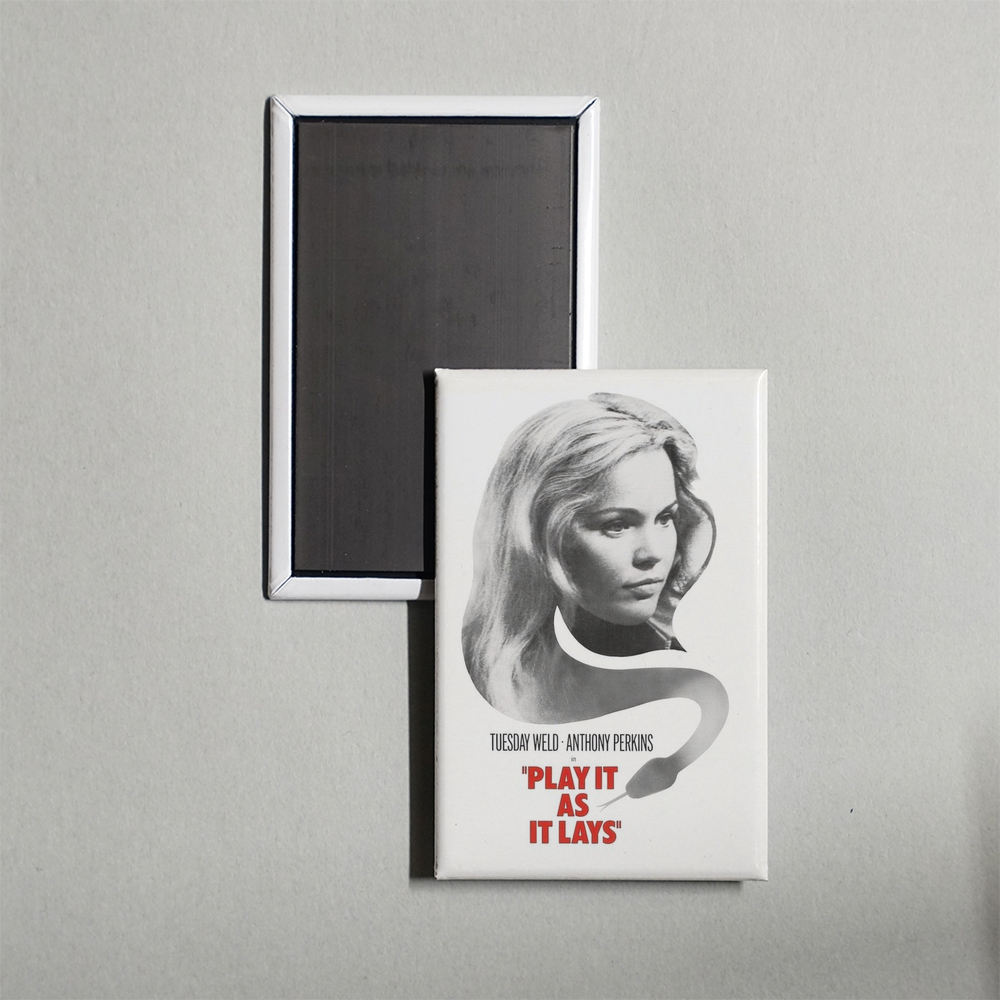 Play It as It Lays Mini Movie Fridge Magnet