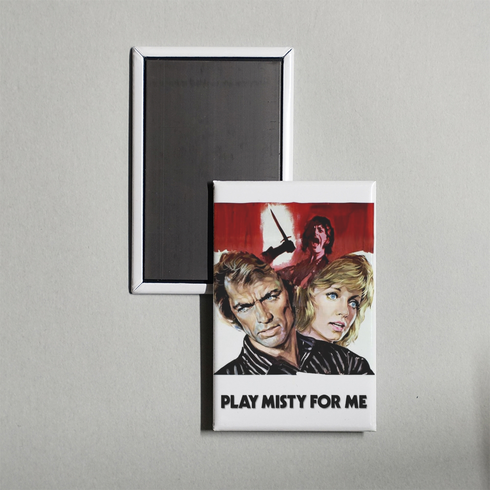 Play Misty for Me Mini Movie Fridge Magnet