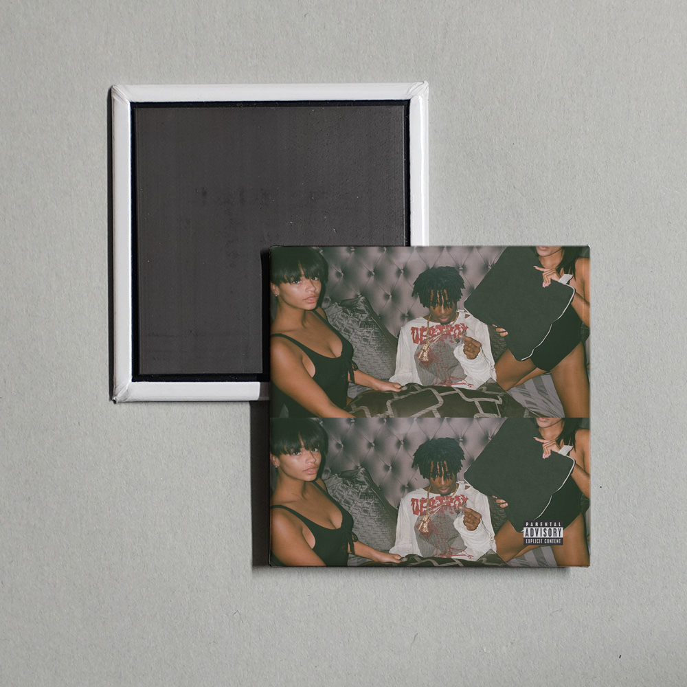 Playboi Carti - Playboi Carti Album Cover Fridge Magnet