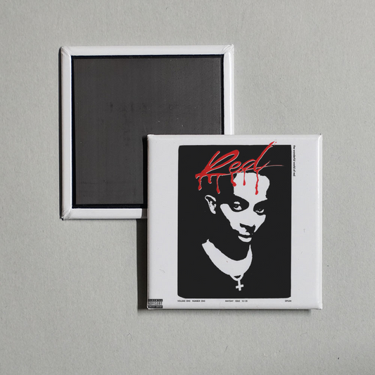 Playboi Carti - Whole Lotta Red Album Cover Fridge Magnet