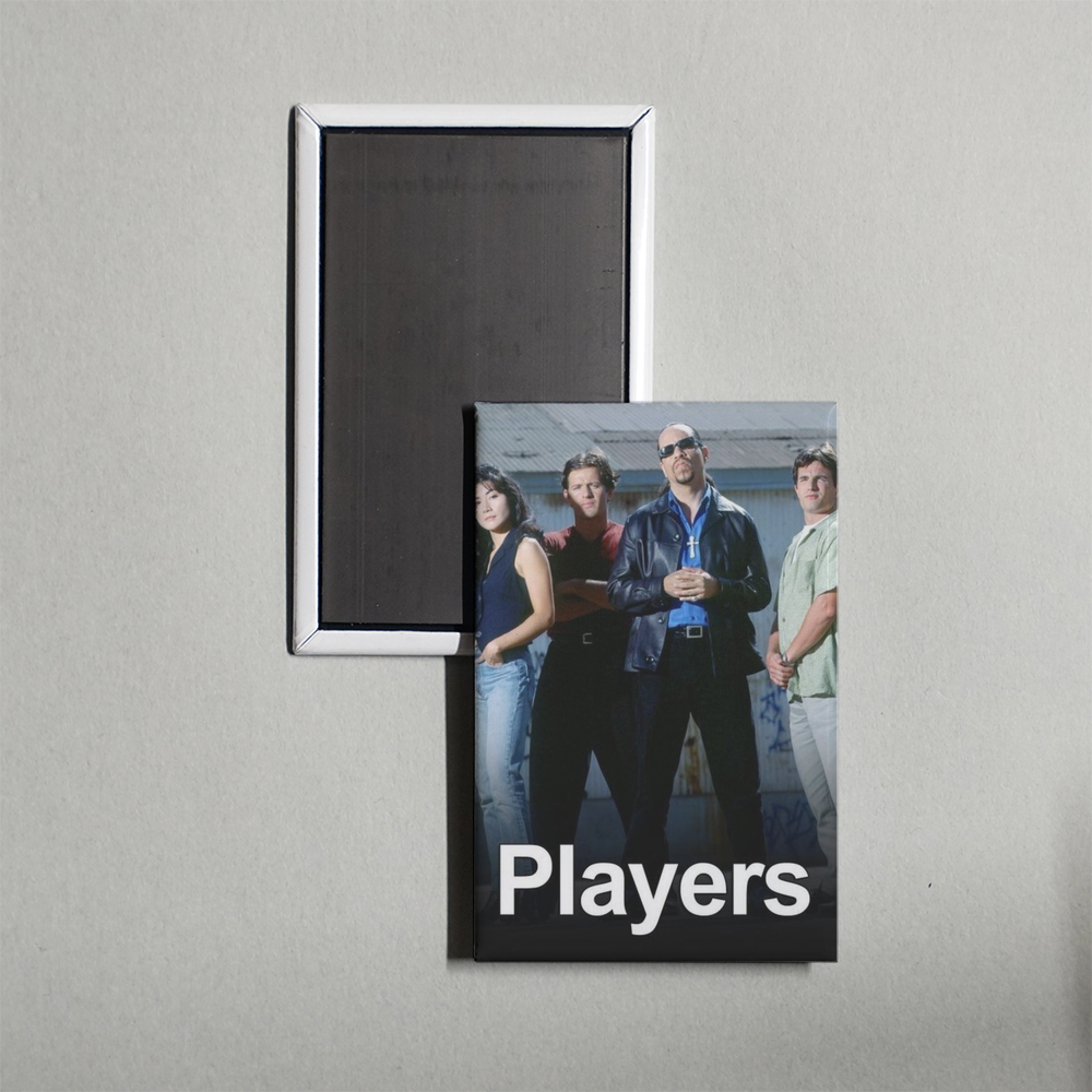 Players TV Show Fridge Magnet
