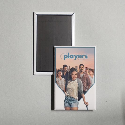 Players Mini Movie Fridge Magnet
