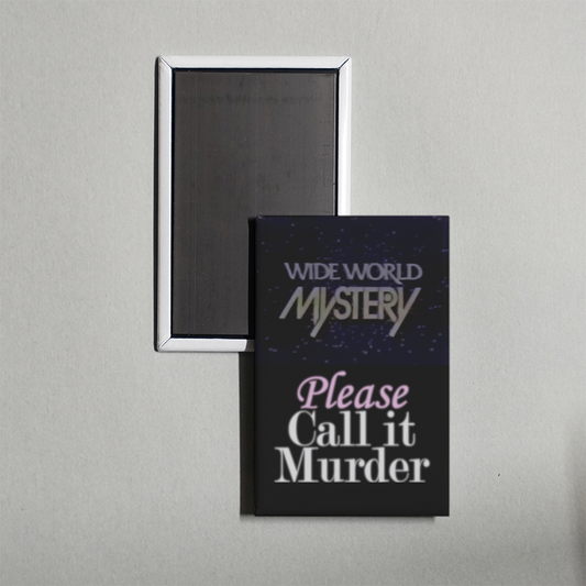 Please Call It Murder Mini Movie Fridge Magnet
