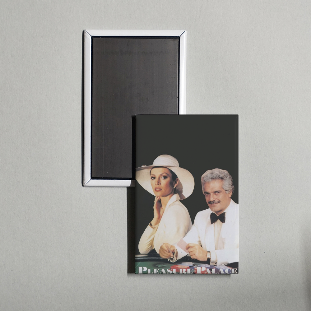 Pleasure Palace Mini Movie Fridge Magnet