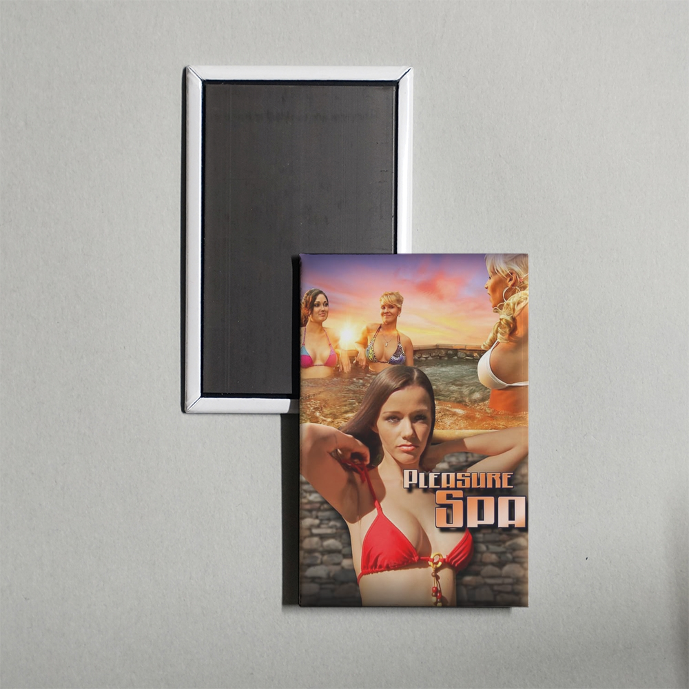 Pleasure Spa Mini Movie Fridge Magnet