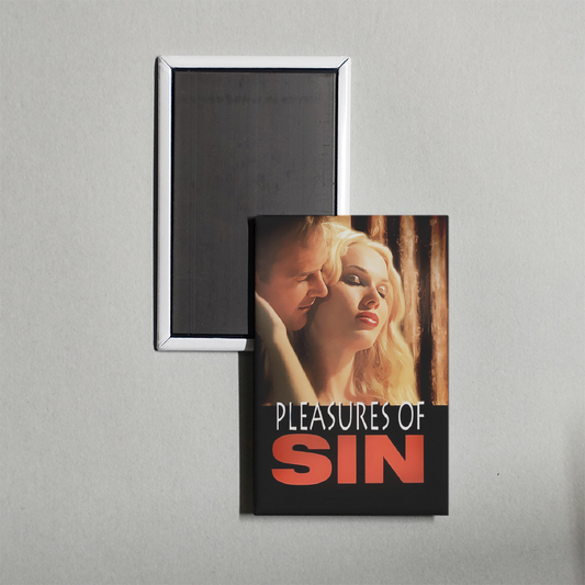 Pleasures of Sin Mini Movie Fridge Magnet