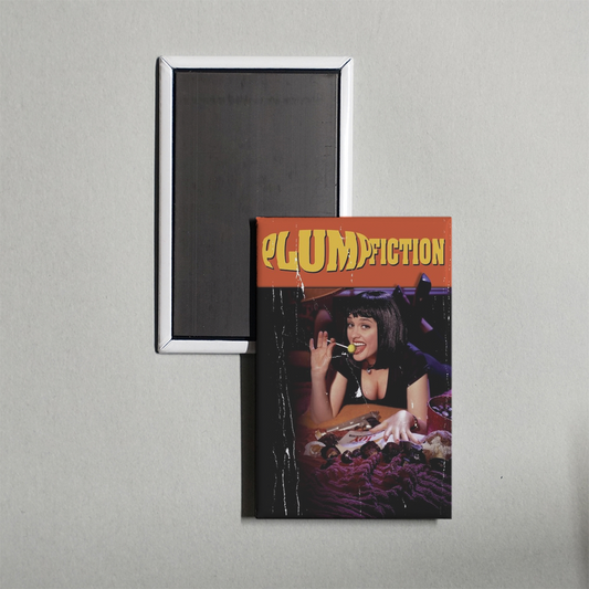 Plump Fiction Mini Movie Fridge Magnet