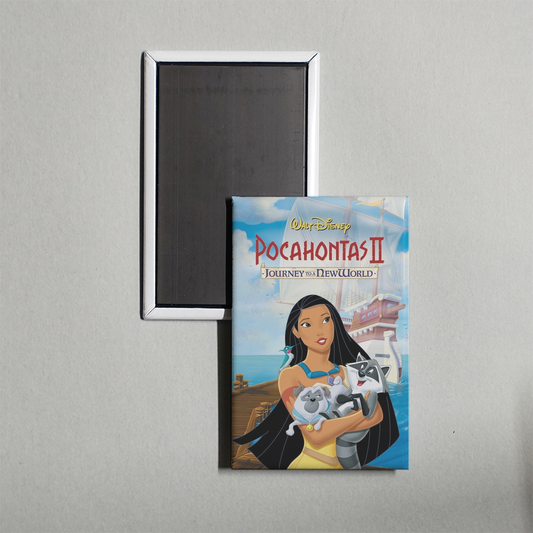 Pocahontas II Journey to a New World Mini Movie Fridge Magnet