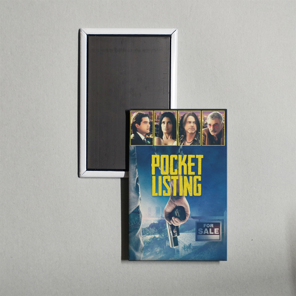 Pocket Listing Mini Movie Fridge Magnet