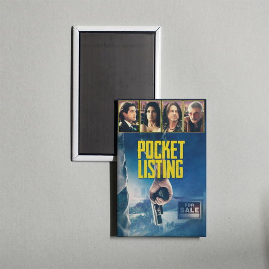 Pocket Listing Mini Movie Fridge Magnet