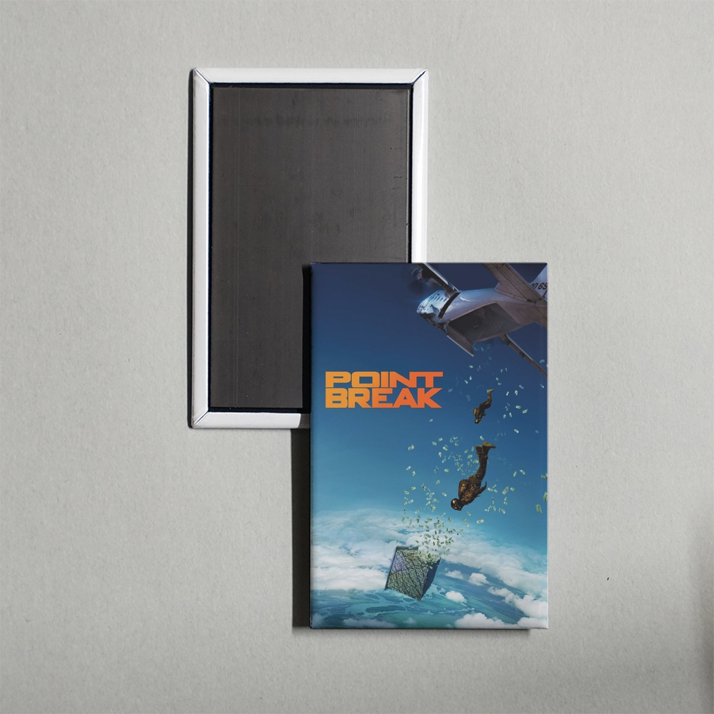 Point Break Mini Movie Fridge Magnet