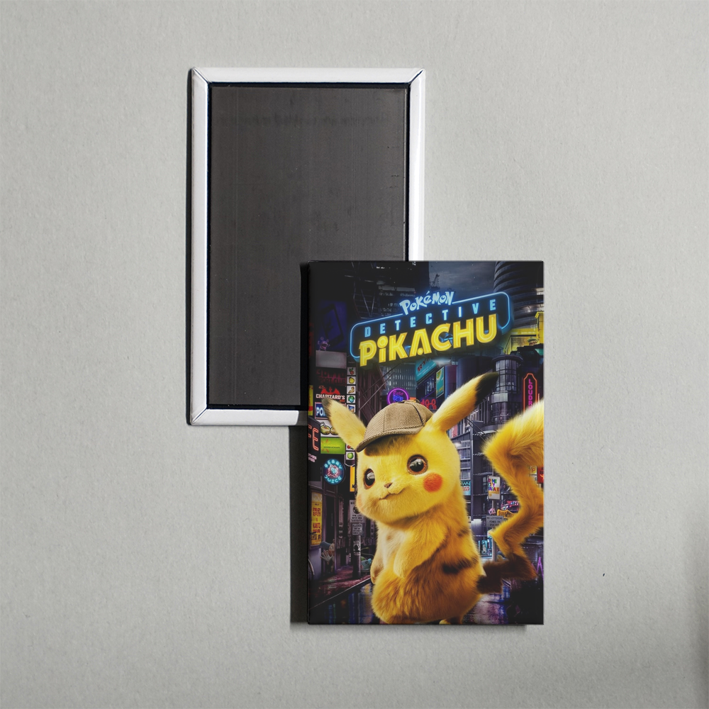 PokÃ©mon Detective Pikachu Mini Movie Fridge Magnet