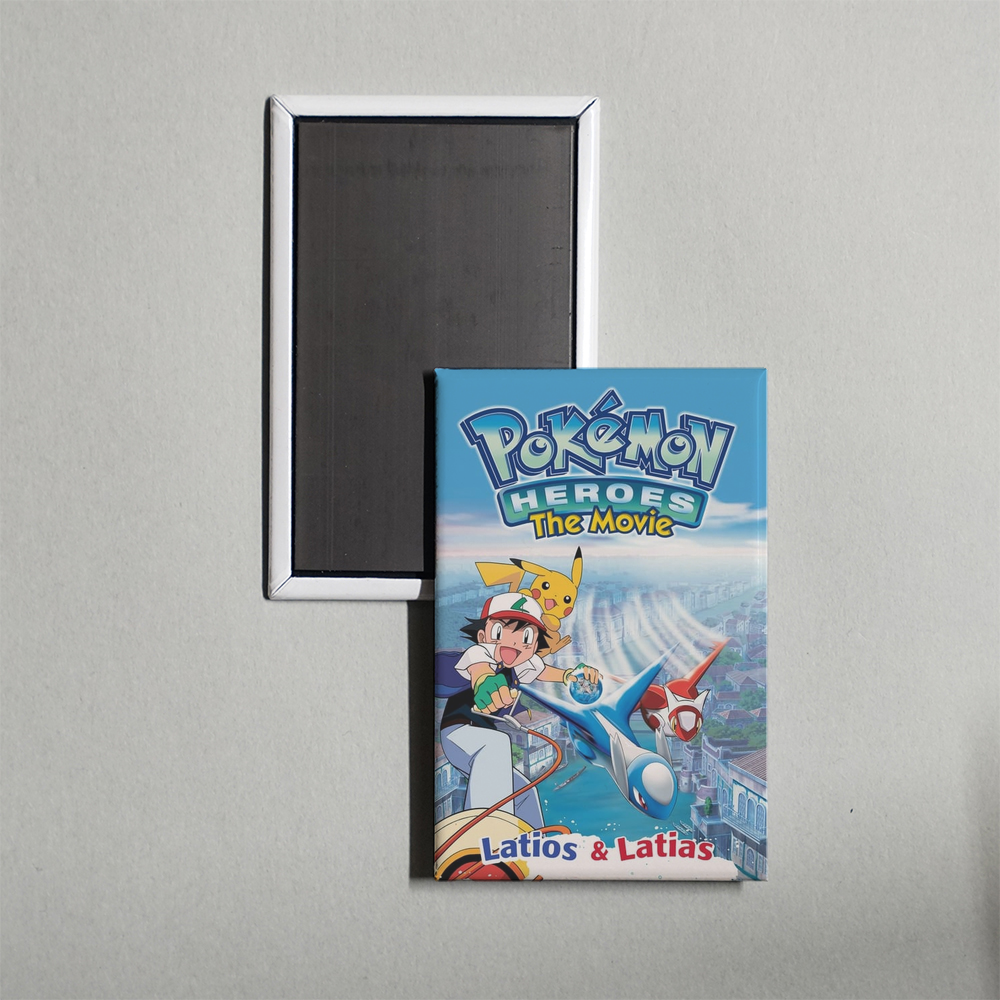 PokÃ©mon Heroes Mini Movie Fridge Magnet